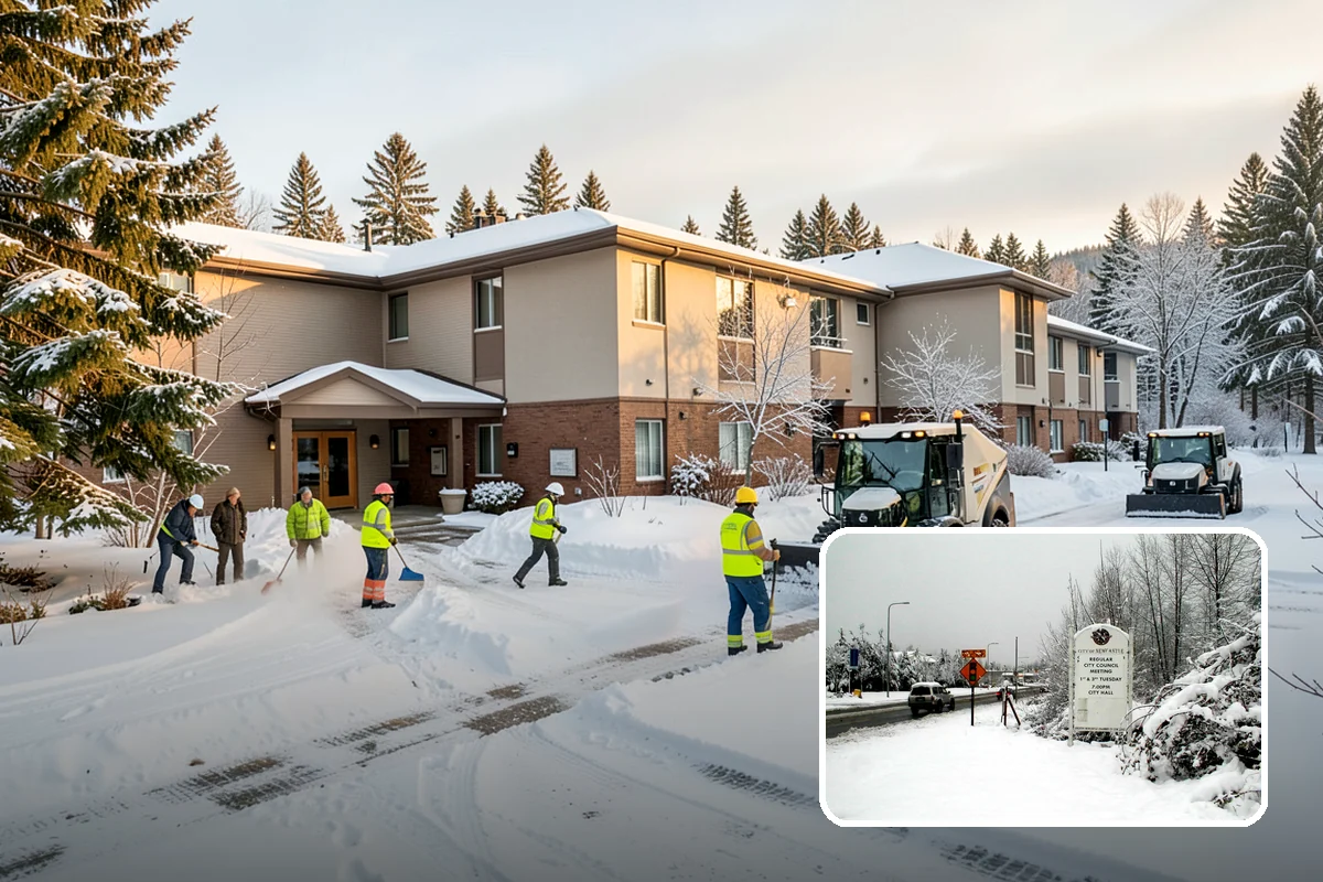 Medical Office Deicing in Newcastle, King County, WA - Protects mobility-limited and injured patients from falls