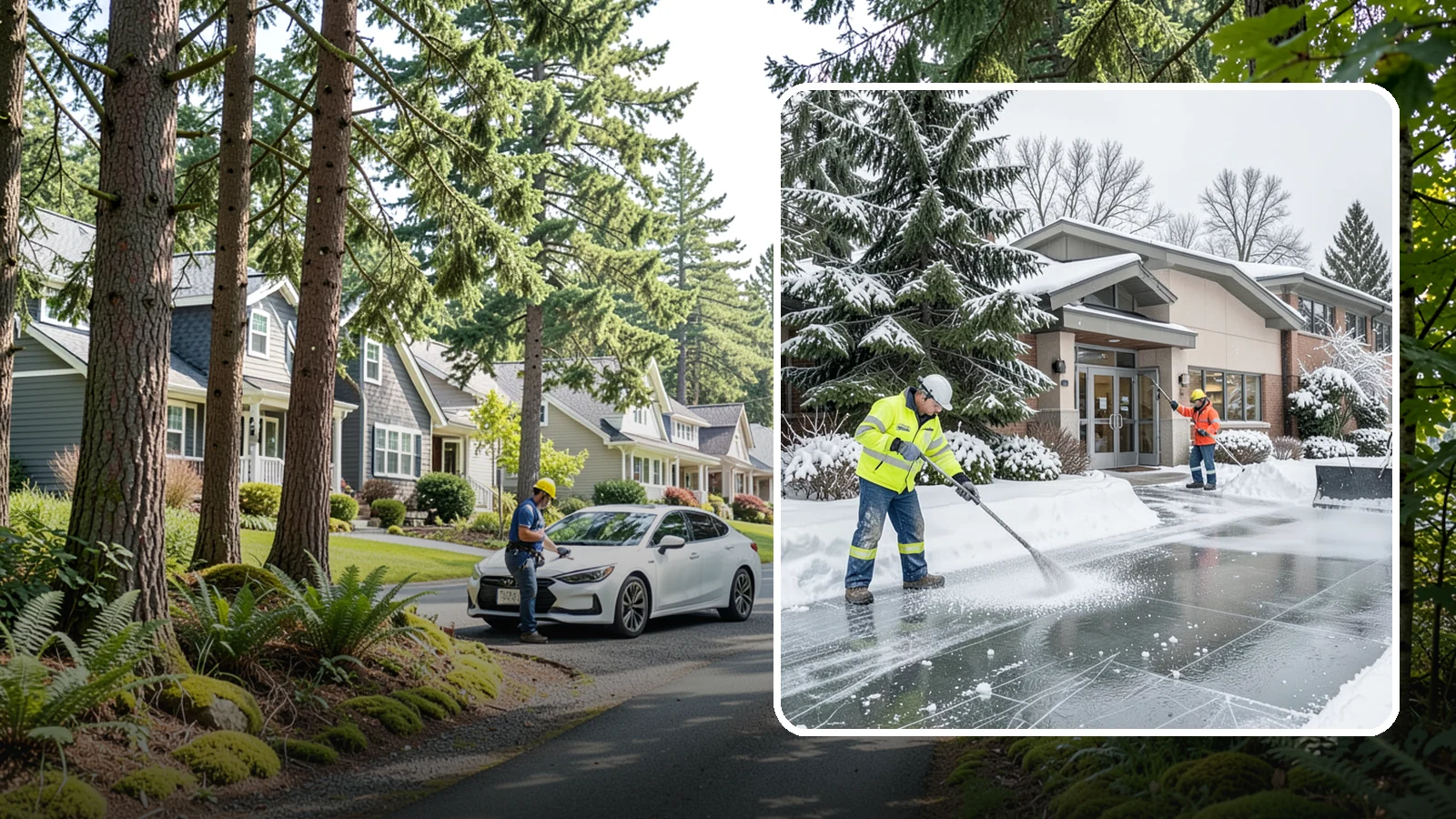 Medical Office Deicing in Normandy Park, King County, WA - Deicing for medical offices and clinics, keeping patient entrances, accessible ramps, and lots clear for visitors who often...