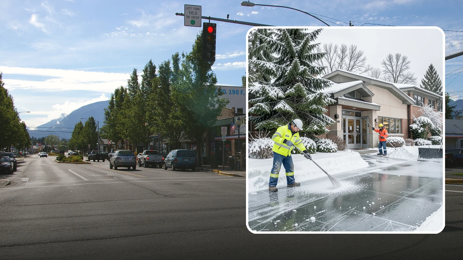 Medical Office Deicing in North Bend, King County, WA - Deicing for medical offices and clinics, keeping patient entrances, accessible ramps, and lots clear for visitors who often...