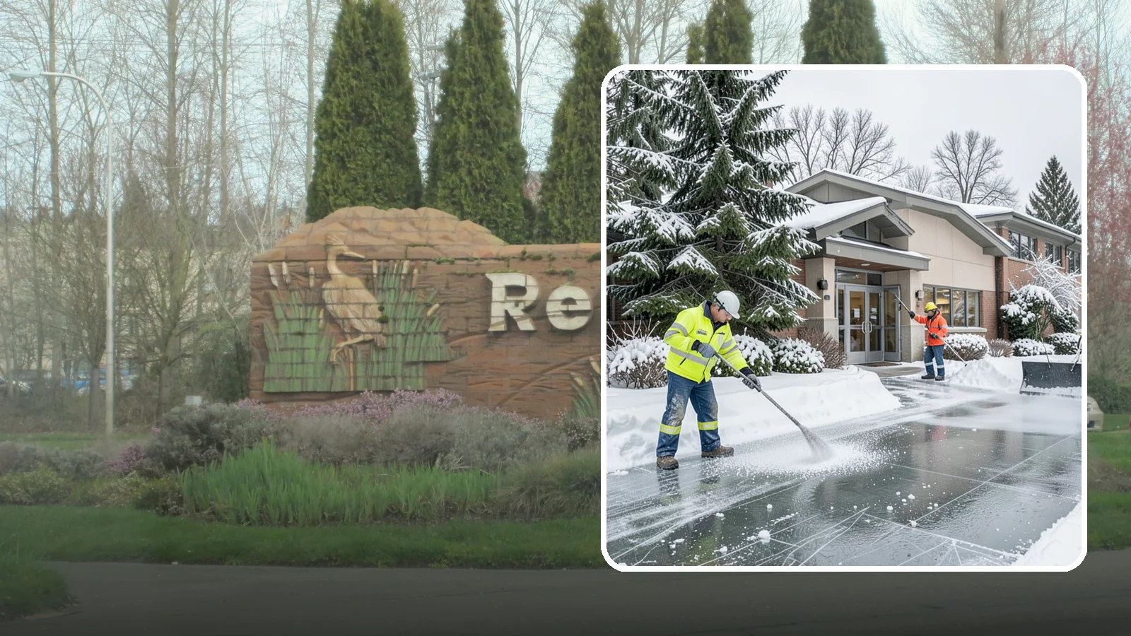 Medical Office Deicing in Renton, King County, WA - Deicing for medical offices and clinics, keeping patient entrances, accessible ramps, and lots clear for visitors who often...