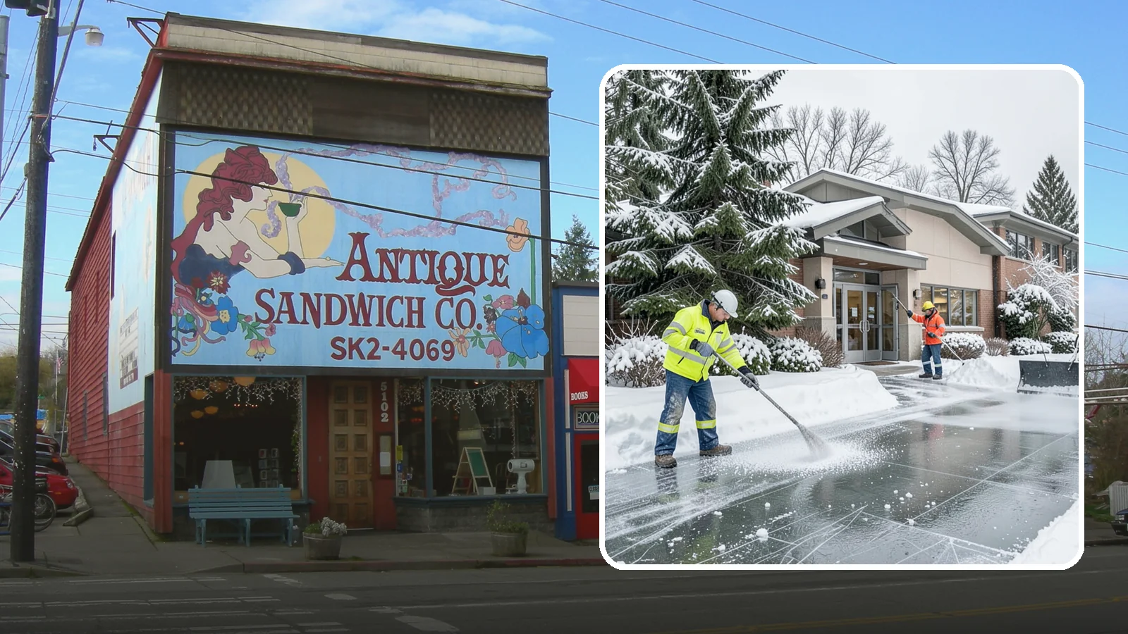 Medical Office Deicing in Ruston, Pierce County, WA - Deicing for medical offices and clinics, keeping patient entrances, accessible ramps, and lots clear for visitors who often...