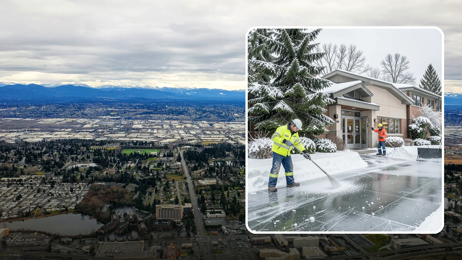 Medical Office Deicing in SeaTac, King County, WA - Deicing for medical offices and clinics, keeping patient entrances, accessible ramps, and lots clear for visitors who often...