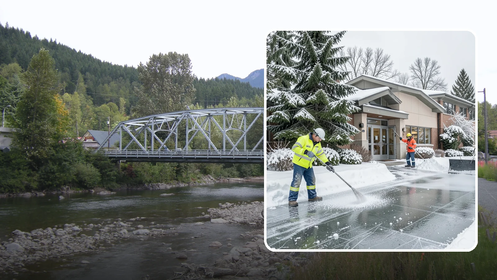 Medical Office Deicing in Skykomish, King County, WA - Deicing for medical offices and clinics, keeping patient entrances, accessible ramps, and lots clear for visitors who often...