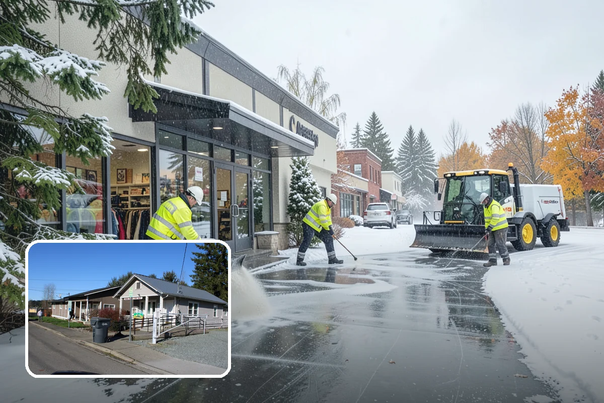 Medical Office Deicing in South Prairie, Pierce County, WA - Protects mobility-limited and injured patients from falls