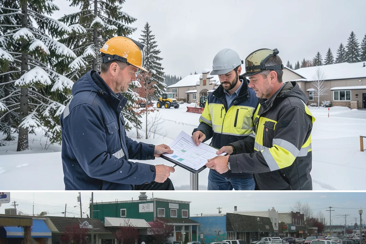 Medical Office Deicing in Stanwood, Snohomish County, WA - Service spans the winter months, with intensified daytime coverage during the freezing-rain events that keep vulnerable patients...
