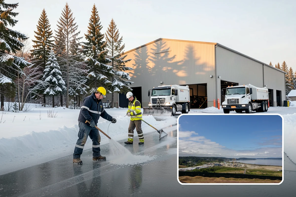Medical Office Deicing in University Place, Pierce County, WA - Protects mobility-limited and injured patients from falls