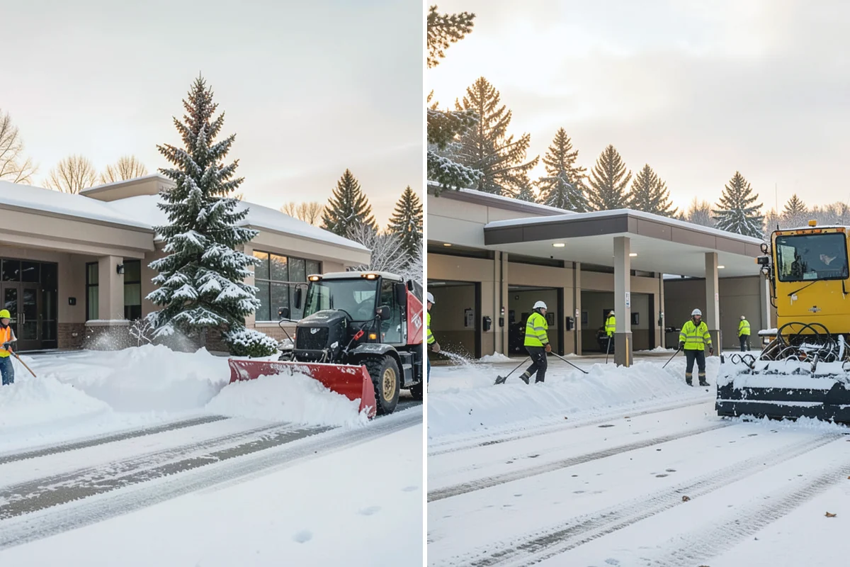 Medical Office Deicing in Wilkeson, Pierce County, WA - Identify ramps, drop-off zones, and parking walks with clinic staff