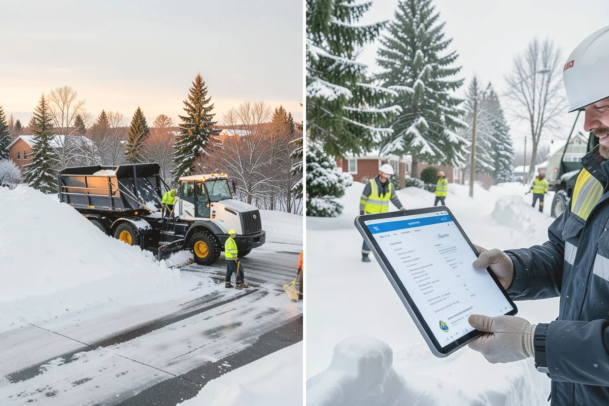 Medical Office Parking Lot Snow Removal in Anacortes, Skagit County, WA - Identify ADA spaces, ramps, and patient drop-off zones with clinic staff