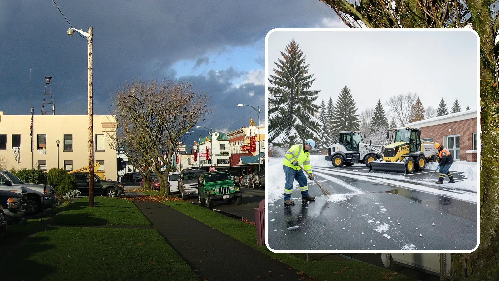 Medical Office Parking Lot Snow Removal in Arlington, Snohomish County, WA - We keep medical office lots and ADA access clear so Western Washington patients can reach care through any winter storm.