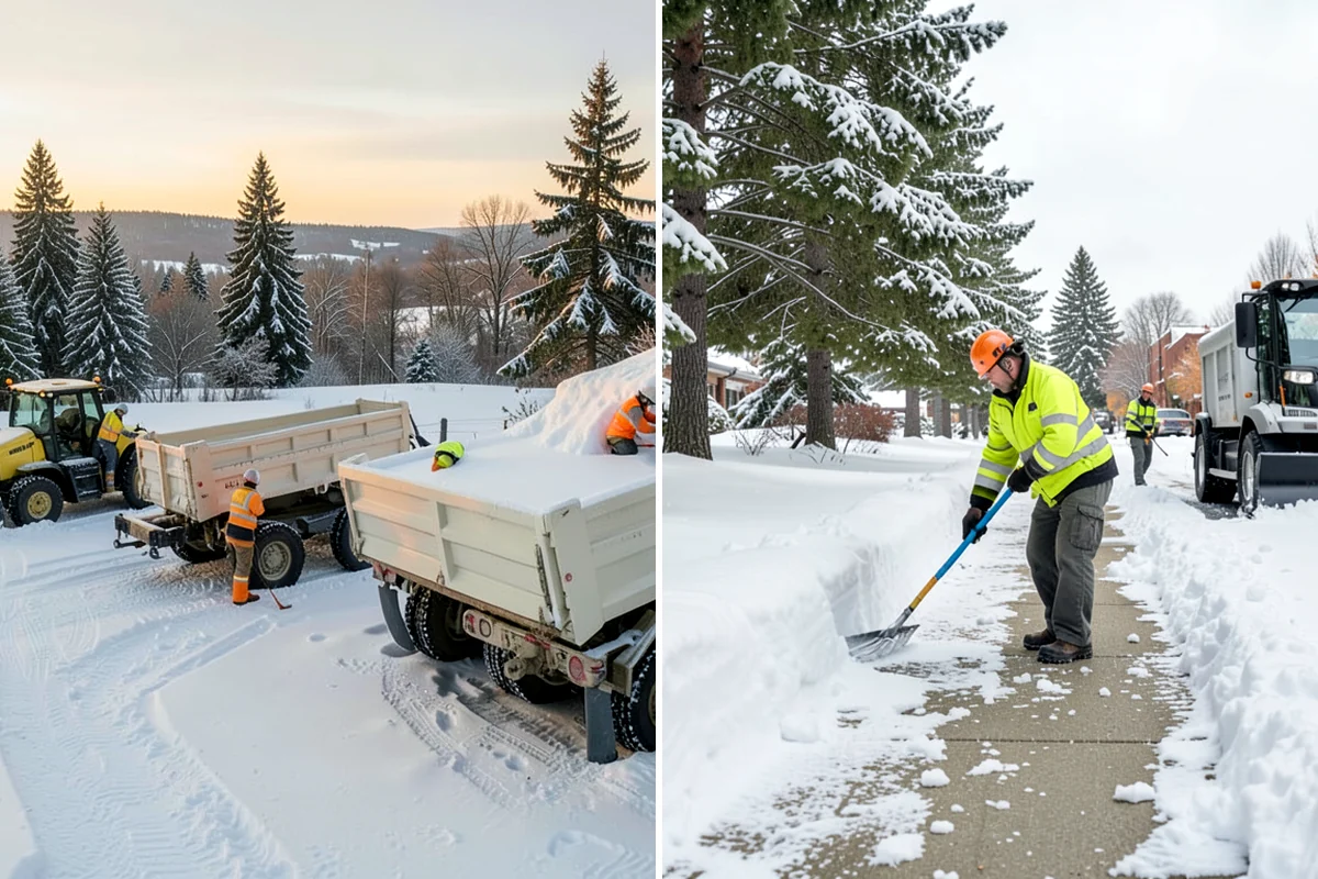 Medical Office Parking Lot Snow Removal in Arlington, Snohomish County, WA - Identify ADA spaces, ramps, and patient drop-off zones with clinic staff