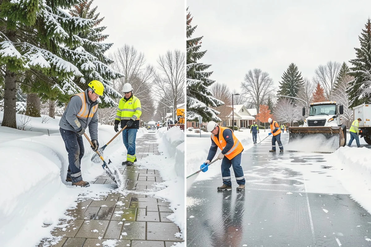 Medical Office Parking Lot Snow Removal in Bellevue, King County, WA - Identify ADA spaces, ramps, and patient drop-off zones with clinic staff