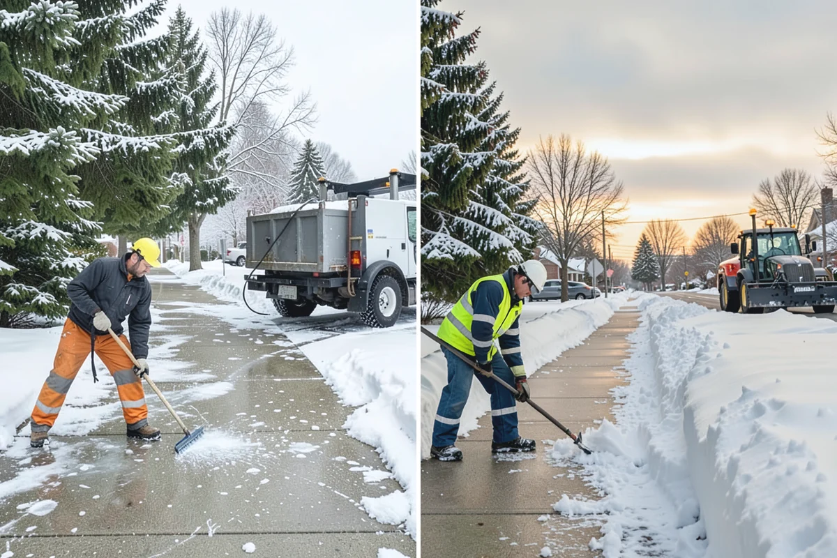 Medical Office Parking Lot Snow Removal in Bonney Lake, Pierce County, WA - Identify ADA spaces, ramps, and patient drop-off zones with clinic staff
