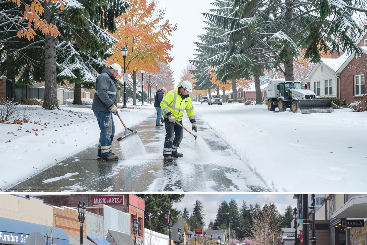 Medical Office Parking Lot Snow Removal in Bothell, King County, WA - Medical office lots in Western Washington see peak winter demand from December through February, when freeze-thaw cycles are most...
