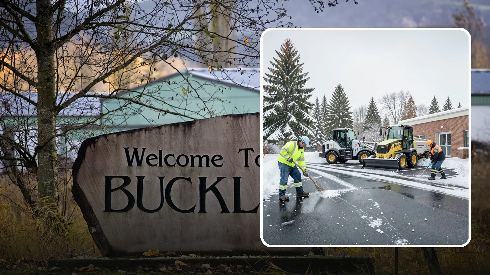 Medical Office Parking Lot Snow Removal in Buckley, Pierce County, WA - We keep medical office lots and ADA access clear so Western Washington patients can reach care through any winter storm.