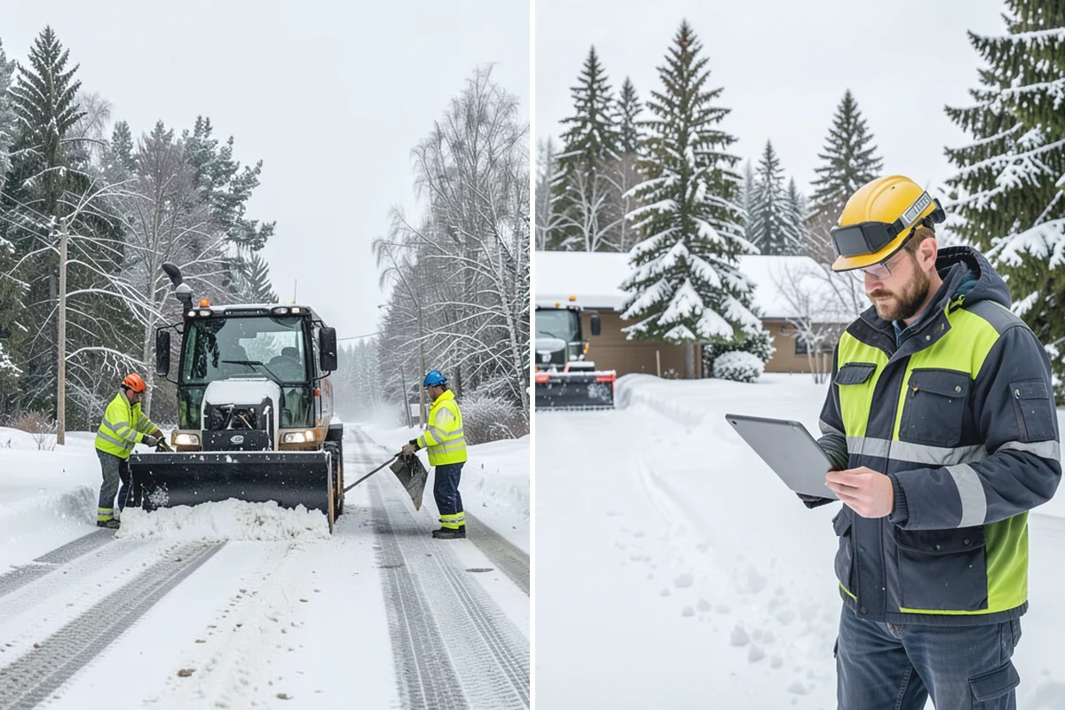 Medical Office Parking Lot Snow Removal in Buckley, Pierce County, WA - Identify ADA spaces, ramps, and patient drop-off zones with clinic staff
