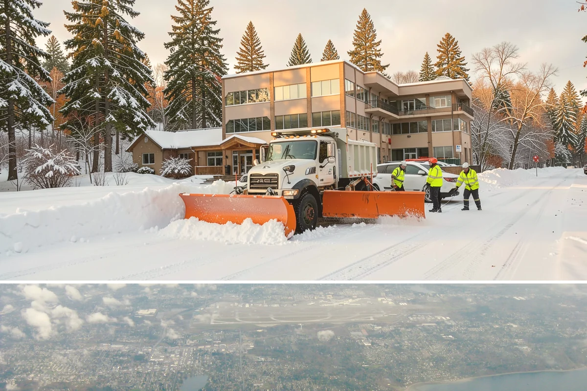 Medical Office Parking Lot Snow Removal in Burien, King County, WA - Medical office lots in Western Washington see peak winter demand from December through February, when freeze-thaw cycles are most...