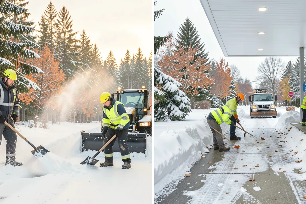 Medical Office Parking Lot Snow Removal in Edgewood, Pierce County, WA - Identify ADA spaces, ramps, and patient drop-off zones with clinic staff