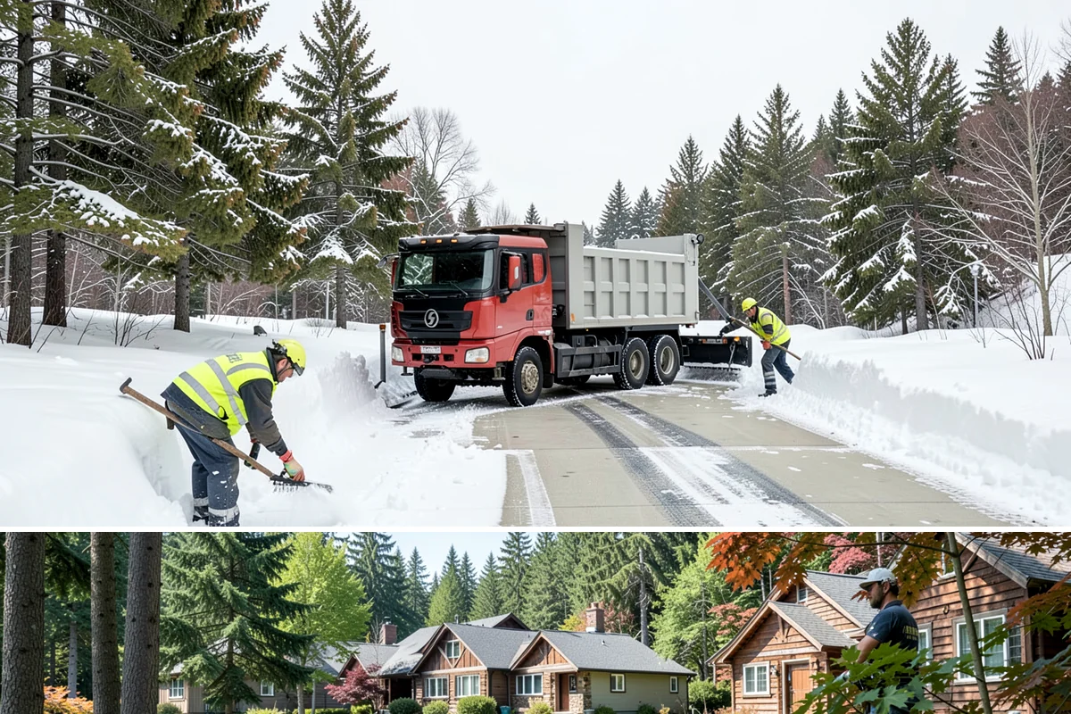 Medical Office Parking Lot Snow Removal in Edgewood, Pierce County, WA - Medical office lots in Western Washington see peak winter demand from December through February, when freeze-thaw cycles are most...