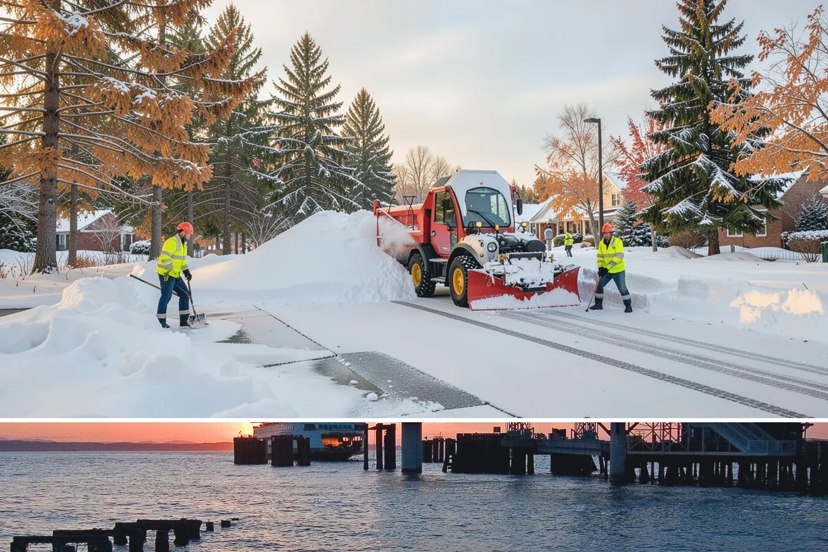 Medical Office Parking Lot Snow Removal in Edmonds, Snohomish County, WA - Medical office lots in Western Washington see peak winter demand from December through February, when freeze-thaw cycles are most...
