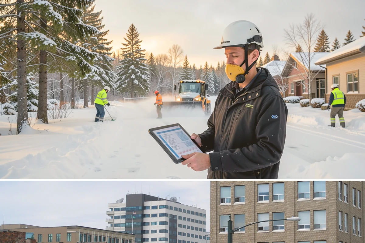 Medical Office Parking Lot Snow Removal in Everett, Snohomish County, WA - Medical office lots in Western Washington see peak winter demand from December through February, when freeze-thaw cycles are most...