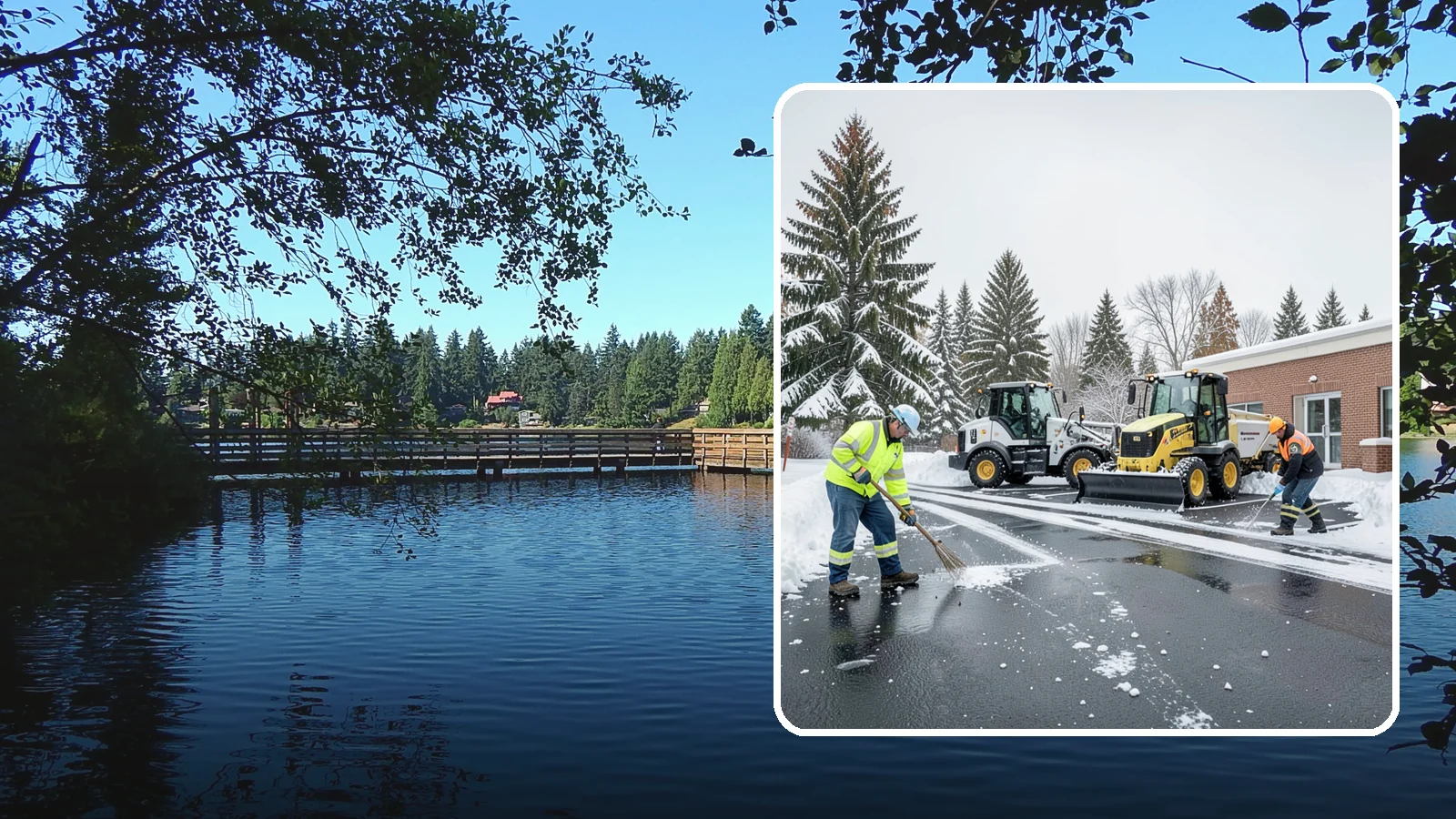 Medical Office Parking Lot Snow Removal in Federal Way, King County, WA - We keep medical office lots and ADA access clear so Western Washington patients can reach care through any winter storm.