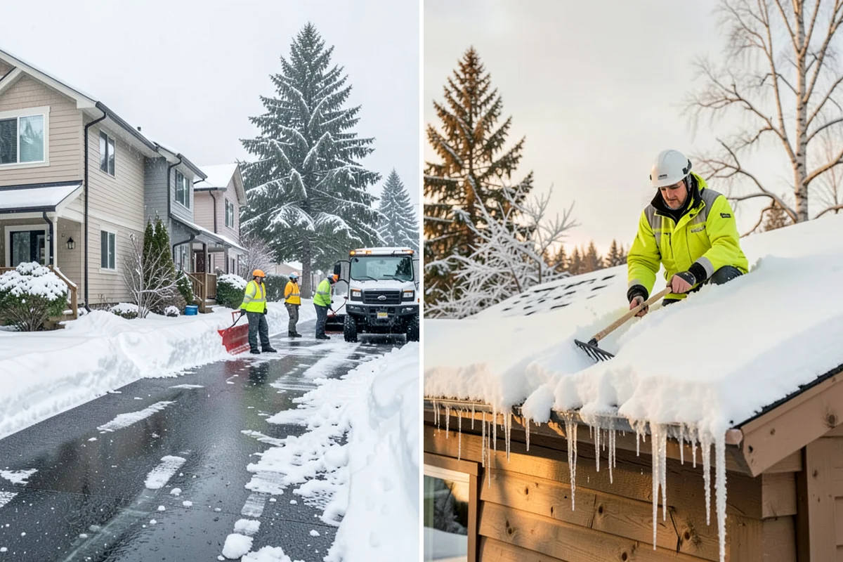 Medical Office Parking Lot Snow Removal in Federal Way, King County, WA - Identify ADA spaces, ramps, and patient drop-off zones with clinic staff