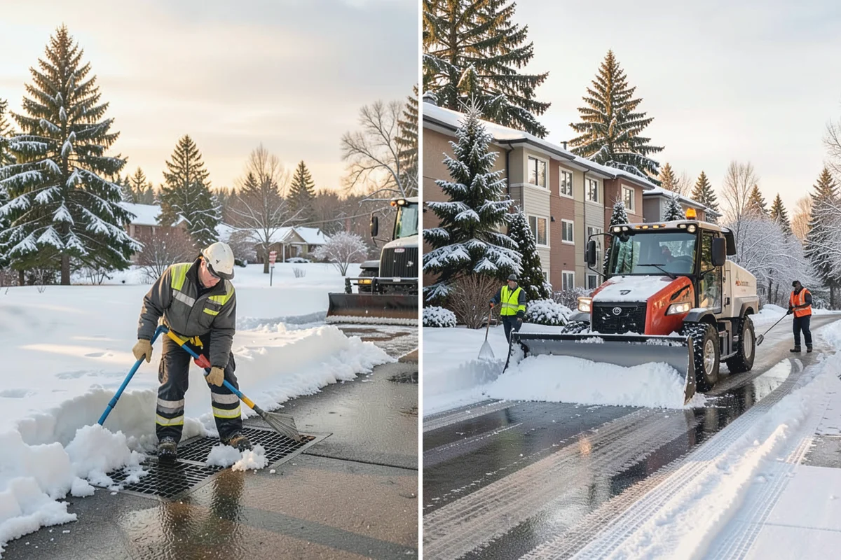 Medical Office Parking Lot Snow Removal in Hamilton, Skagit County, WA - Identify ADA spaces, ramps, and patient drop-off zones with clinic staff
