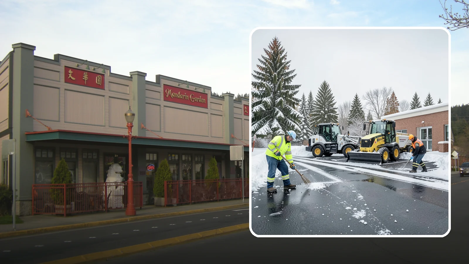 Medical Office Parking Lot Snow Removal in Issaquah, King County, WA - We keep medical office lots and ADA access clear so Western Washington patients can reach care through any winter storm.