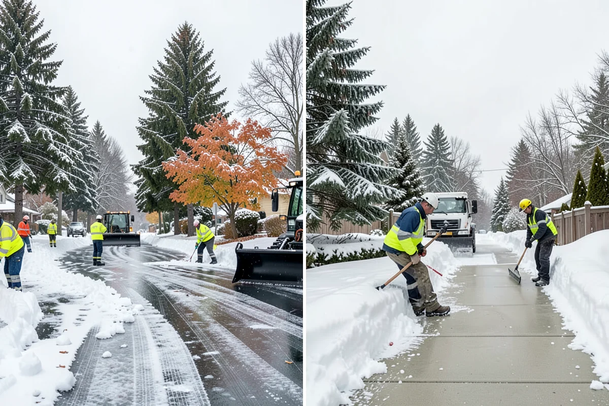 Medical Office Parking Lot Snow Removal in Kenmore, King County, WA - Identify ADA spaces, ramps, and patient drop-off zones with clinic staff
