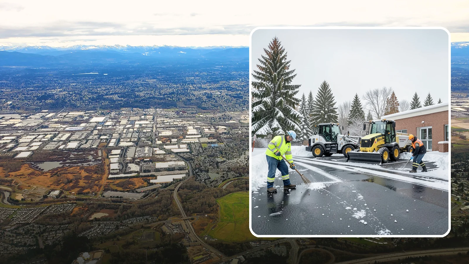 Medical Office Parking Lot Snow Removal in Kent, King County, WA - We keep medical office lots and ADA access clear so Western Washington patients can reach care through any winter storm.