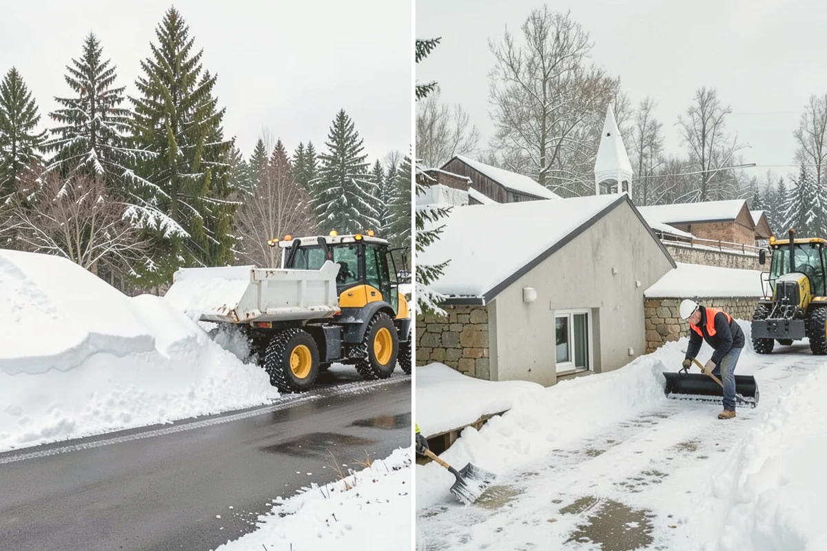 Medical Office Parking Lot Snow Removal in Kirkland, King County, WA - Identify ADA spaces, ramps, and patient drop-off zones with clinic staff