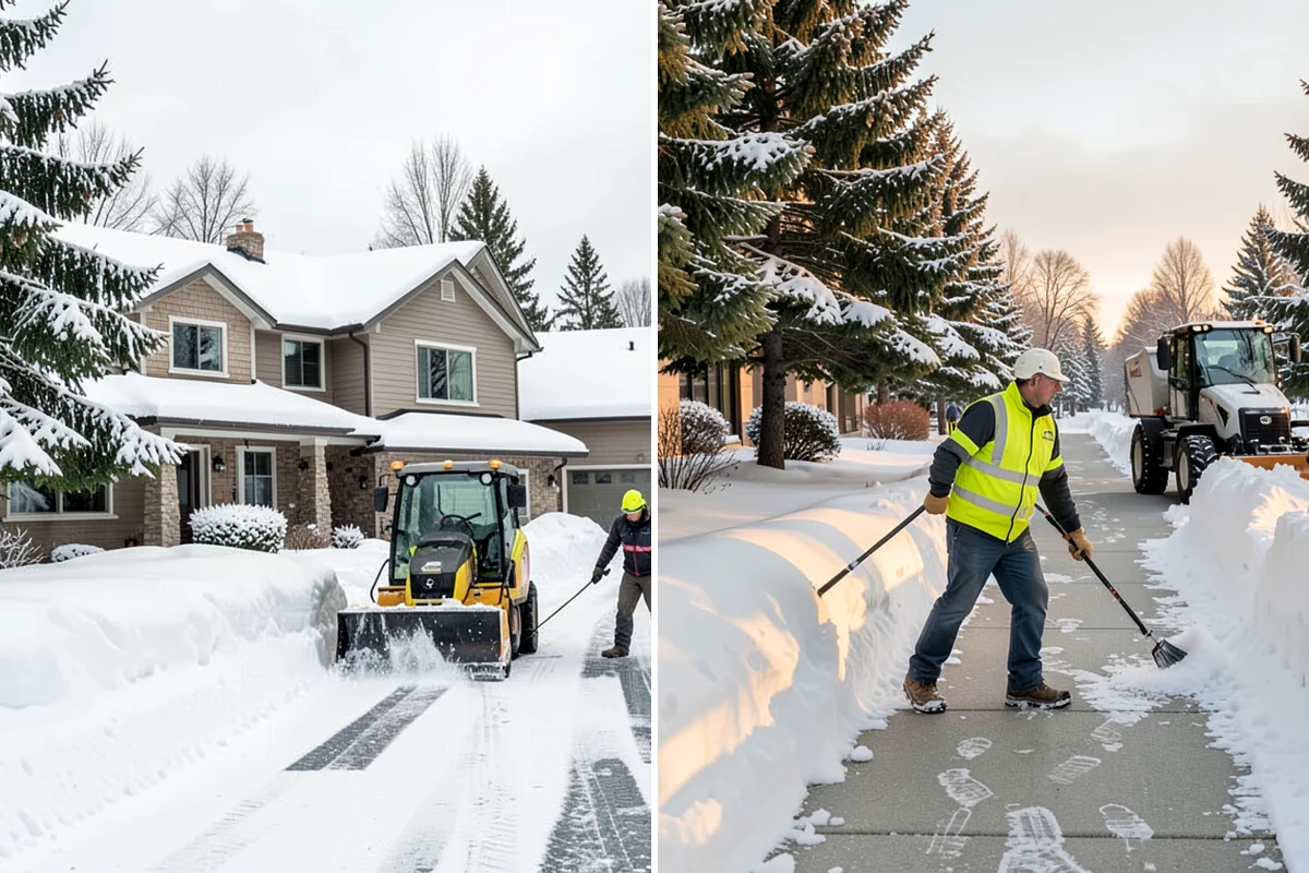Medical Office Parking Lot Snow Removal in Lake Forest Park, King County, WA - Identify ADA spaces, ramps, and patient drop-off zones with clinic staff