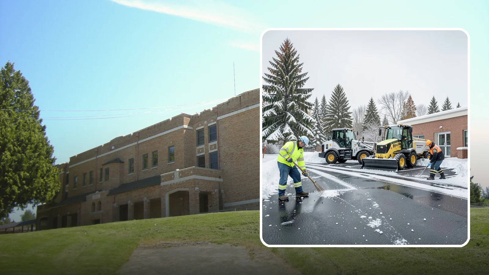 Medical Office Parking Lot Snow Removal in Maple Valley, King County, WA - We keep medical office lots and ADA access clear so Western Washington patients can reach care through any winter storm.