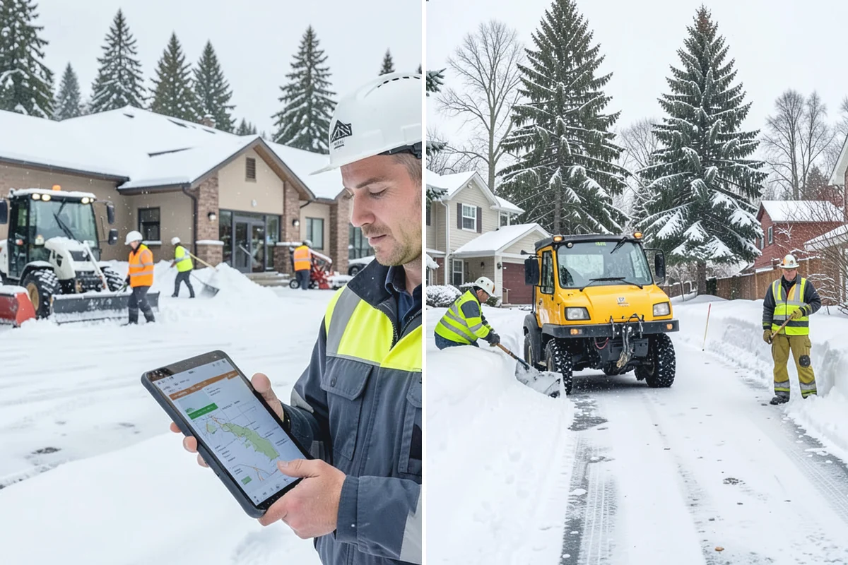 Medical Office Parking Lot Snow Removal in Medina, King County, WA - Identify ADA spaces, ramps, and patient drop-off zones with clinic staff