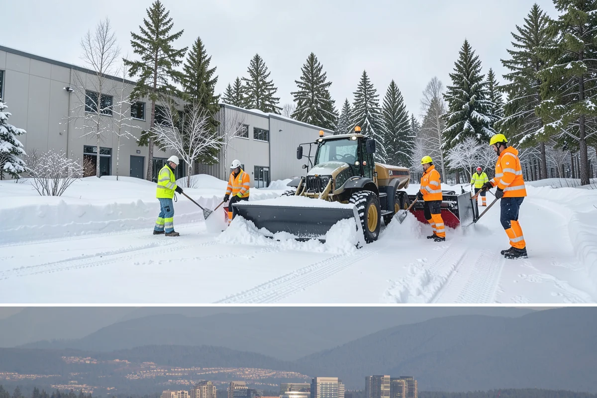 Medical Office Parking Lot Snow Removal in Medina, King County, WA - Medical office lots in Western Washington see peak winter demand from December through February, when freeze-thaw cycles are most...