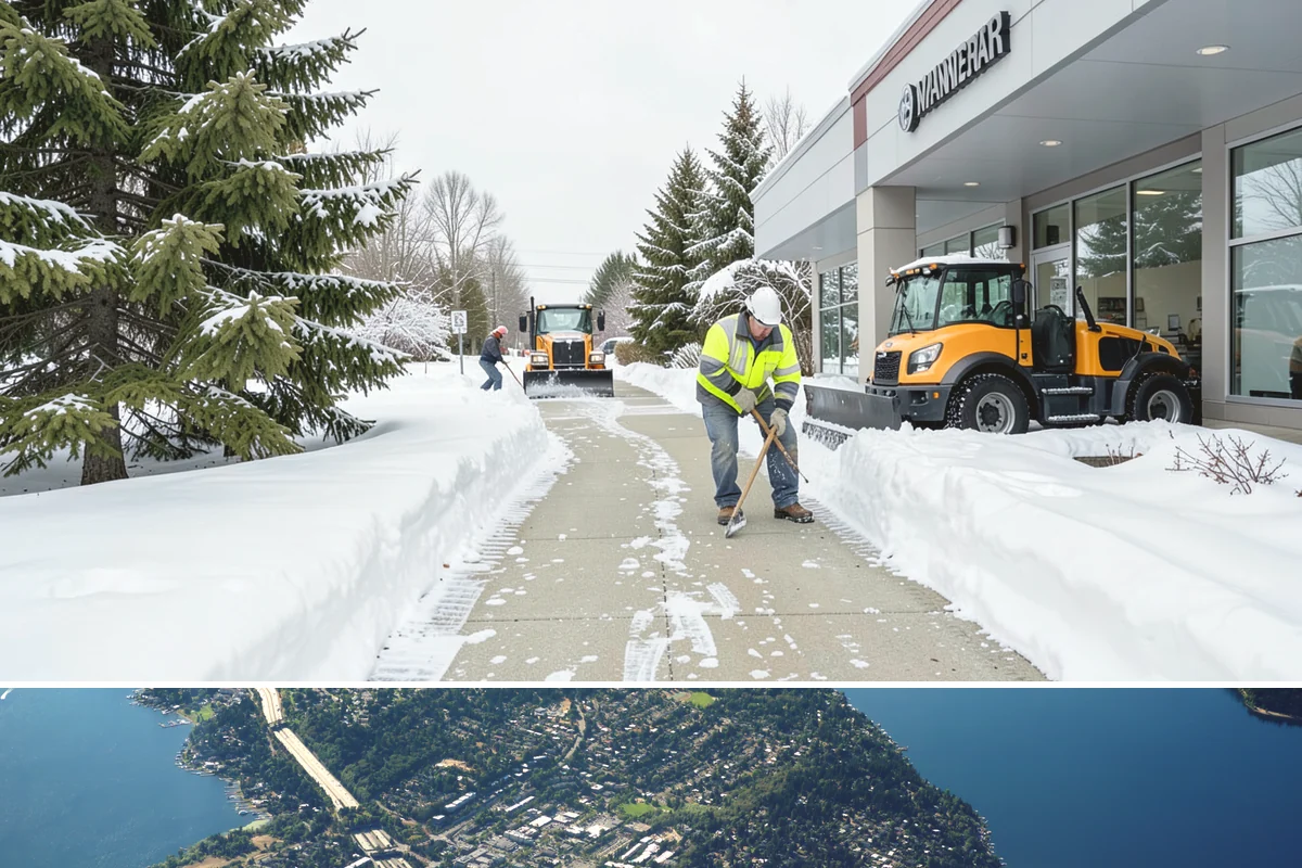 Medical Office Parking Lot Snow Removal in Mercer Island, King County, WA - Medical office lots in Western Washington see peak winter demand from December through February, when freeze-thaw cycles are most...