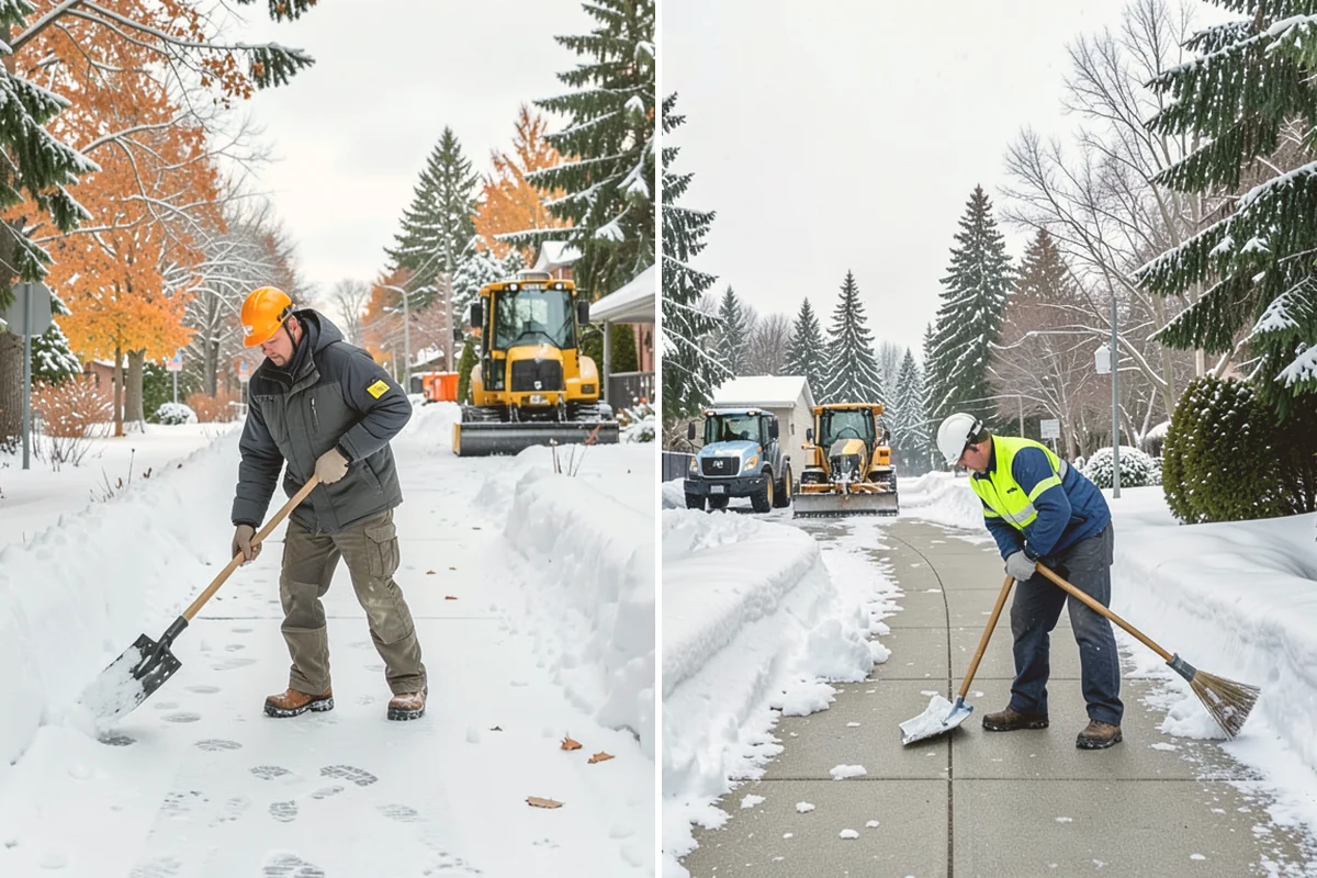 Medical Office Parking Lot Snow Removal in Milton, King County, WA - Identify ADA spaces, ramps, and patient drop-off zones with clinic staff