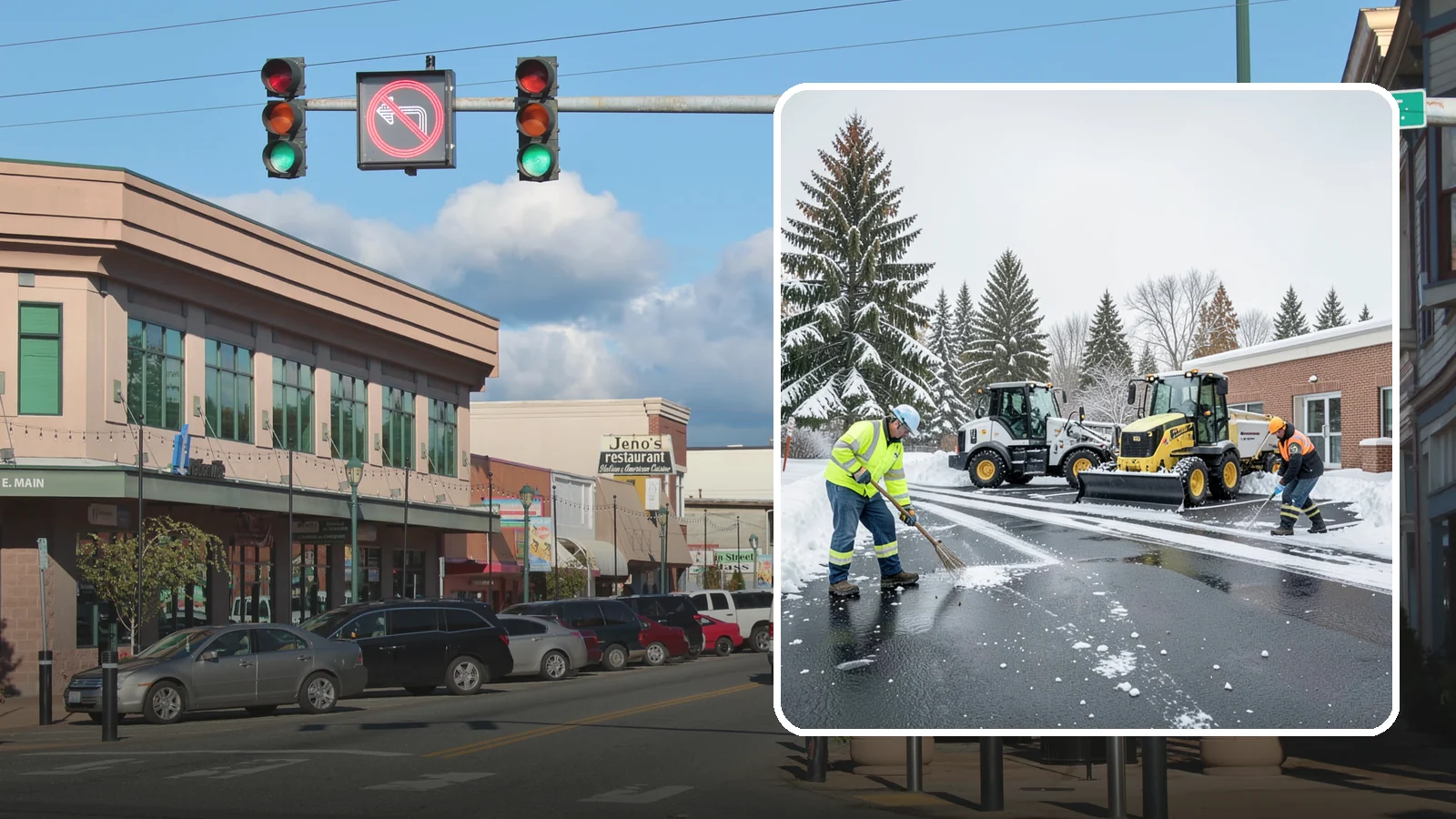 Medical Office Parking Lot Snow Removal in Monroe, Snohomish County, WA - We keep medical office lots and ADA access clear so Western Washington patients can reach care through any winter storm.