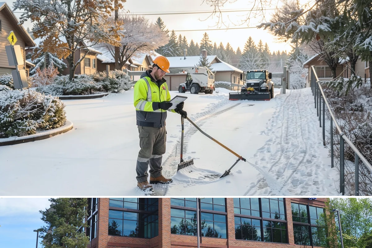 Medical Office Parking Lot Snow Removal in Mountlake Terrace, Snohomish County, WA - Medical office lots in Western Washington see peak winter demand from December through February, when freeze-thaw cycles are most...