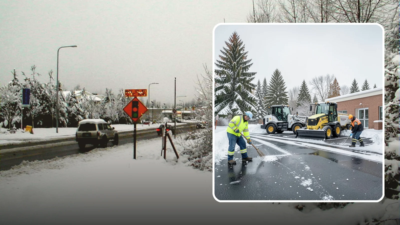 Medical Office Parking Lot Snow Removal in Newcastle, King County, WA - We keep medical office lots and ADA access clear so Western Washington patients can reach care through any winter storm.