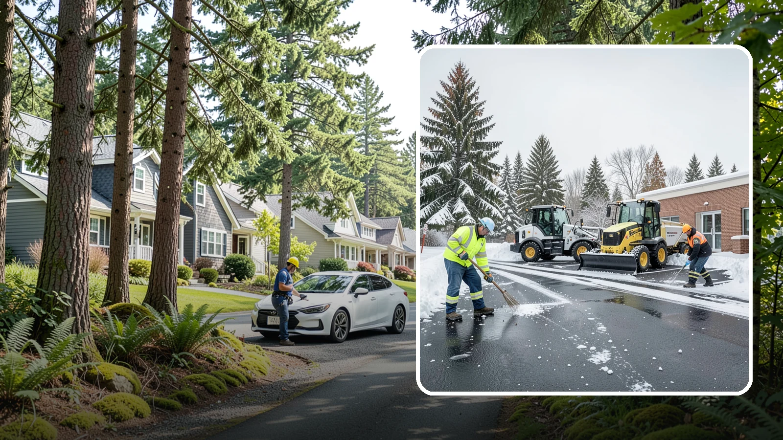 Medical Office Parking Lot Snow Removal in Normandy Park, King County, WA - We keep medical office lots and ADA access clear so Western Washington patients can reach care through any winter storm.