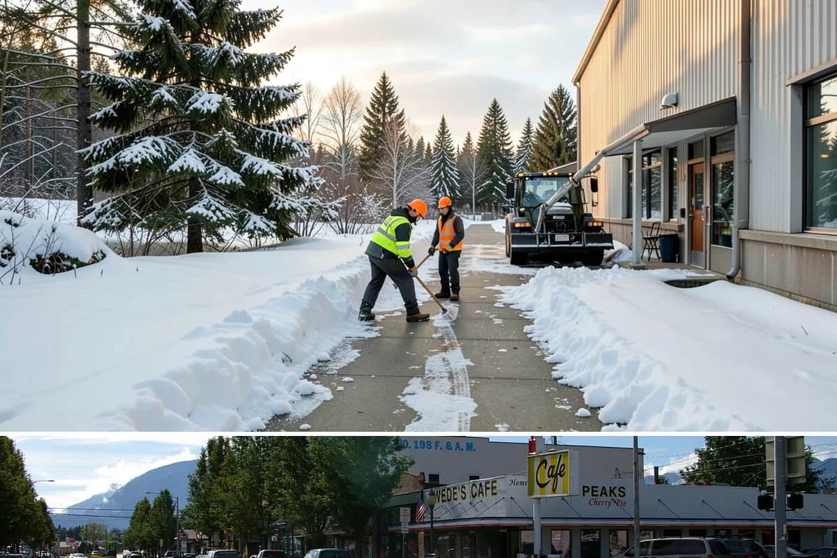 Medical Office Parking Lot Snow Removal in North Bend, King County, WA - Medical office lots in Western Washington see peak winter demand from December through February, when freeze-thaw cycles are most...