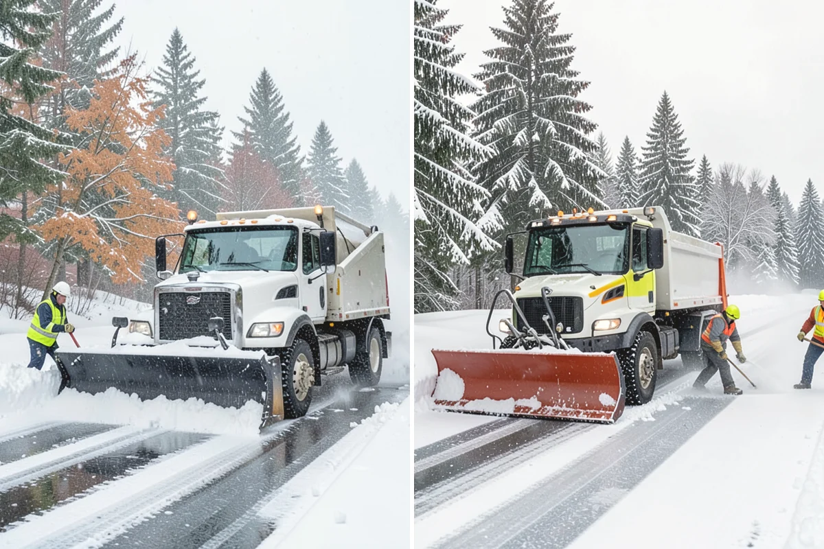 Medical Office Parking Lot Snow Removal in Oak Harbor, Island County, WA - Identify ADA spaces, ramps, and patient drop-off zones with clinic staff