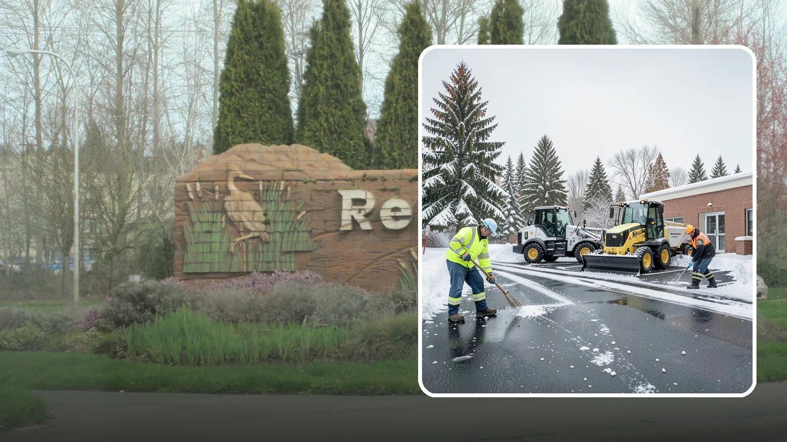 Medical Office Parking Lot Snow Removal in Renton, King County, WA - We keep medical office lots and ADA access clear so Western Washington patients can reach care through any winter storm.