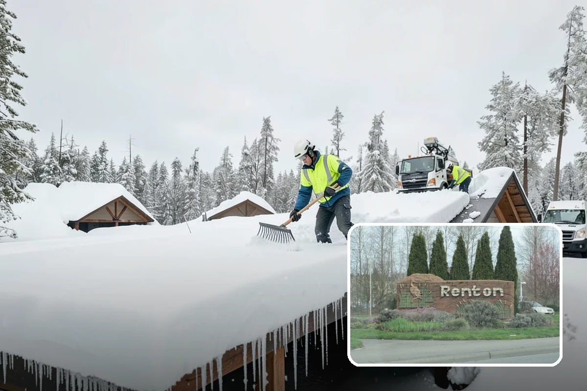 Medical Office Parking Lot Snow Removal in Renton, King County, WA - Vulnerable patients reach the entrance over cleared, deiced surfaces
