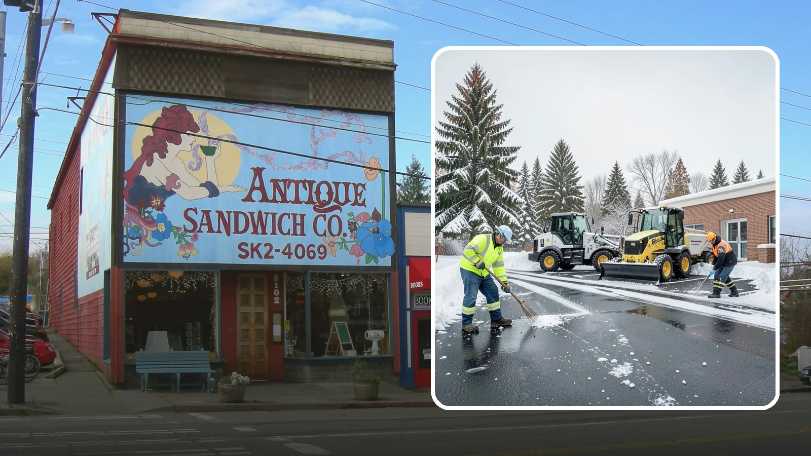 Medical Office Parking Lot Snow Removal in Ruston, Pierce County, WA - We keep medical office lots and ADA access clear so Western Washington patients can reach care through any winter storm.