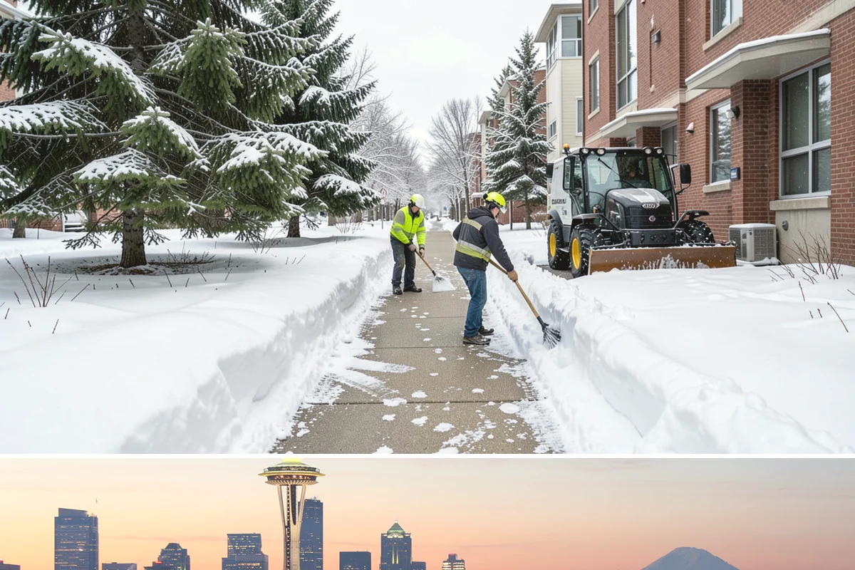 Medical Office Parking Lot Snow Removal in Seattle, King County, WA - Medical office lots in Western Washington see peak winter demand from December through February, when freeze-thaw cycles are most...