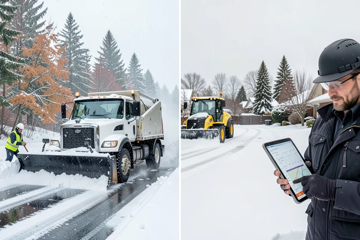 Medical Office Parking Lot Snow Removal in Sedro-Woolley, Skagit County, WA - Identify ADA spaces, ramps, and patient drop-off zones with clinic staff