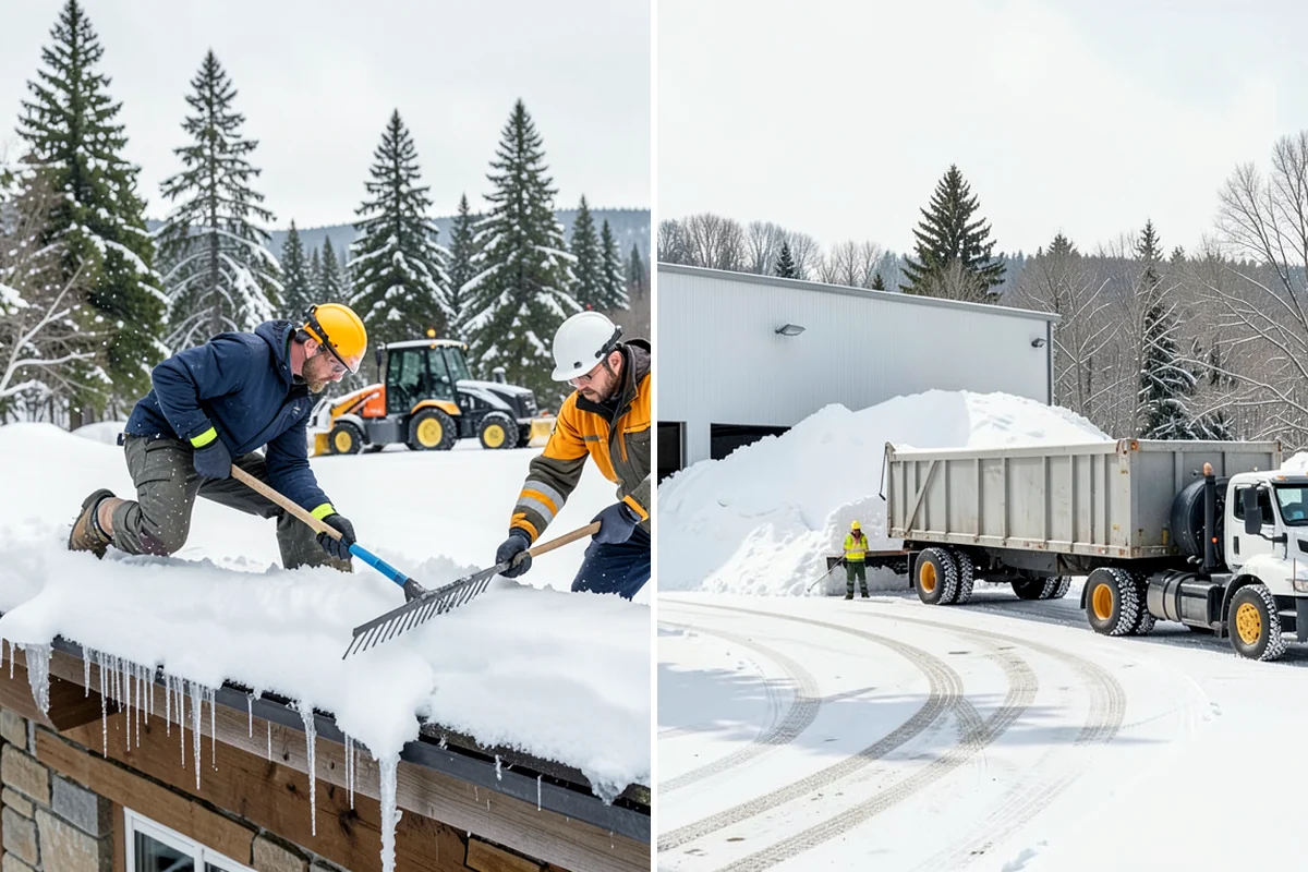 Medical Office Parking Lot Snow Removal in Shoreline, King County, WA - Identify ADA spaces, ramps, and patient drop-off zones with clinic staff