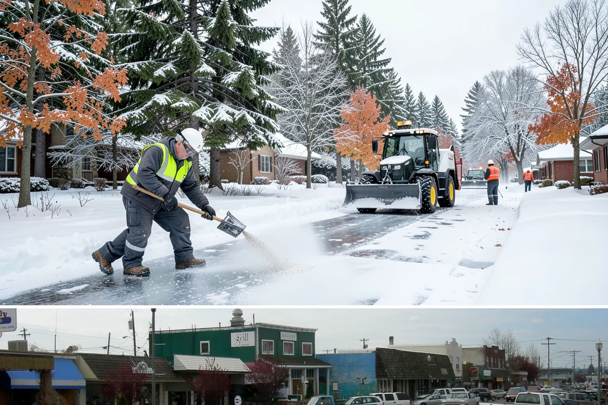 Medical Office Parking Lot Snow Removal in Stanwood, Snohomish County, WA - Medical office lots in Western Washington see peak winter demand from December through February, when freeze-thaw cycles are most...